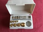 0.1g-50g Weigh Ohaus Sto A Brass Calibration Weights 20 Piece Set