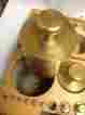 1-5000grams Unbranded Generic Vintage Brass Scale Weights Analytical Calibration Gold Silver Jeweler Pawn 5kgr