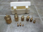 1000 Double Brass Piece Hook 500 200 100 Gram Prices 9 Set Mass 20 Weight Calibration