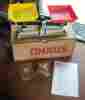 1200-00 Ohaus Balance Scale By Ideal School Supply W 2 Pans 8 Weights 11 X 4