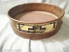 - 2-1 1.18mm Soiltest Sieve . 8 Tall 2 Opening Brass Diameter
