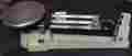 4003 4004 Ohaus Triple Beam Mechanical Balance With Stainless Steel Plate 610g Vintage