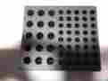 620-5014 Torrey Pines Aluminum Sample Block With 55 Holes For Multi Size
