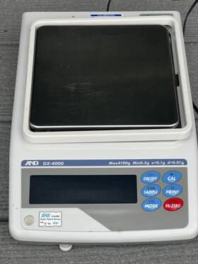 Gx-4000 A&d Weighing Precision Analytical Balance Internal Calibration Scale