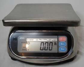 Sk-20kwp A D A&d Washdown Compact Scale 44lb X 0.02lb Legal For Trade-free Ship