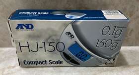 Hj-150 A&d Weighing 703558920072 Pocket Scale 150g X 0.1g With One Touch Calibration