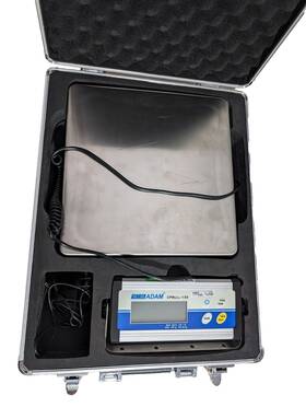 Adam Equipment 819309012047 Bench Scale Cpw Plus 150 Platform Floor 330lb / 150kg Hard Protection Case