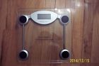 Box. Electronic Clear Bathroom Scale Tempered Glass