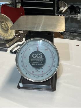 Lcd0512-dr Cci Scale Company Table Top Dial 10lb