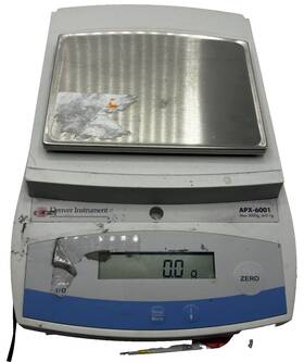 Apx-6001 Denver Instrument Company Toploading Balance Apx6001 15vdc 100ma