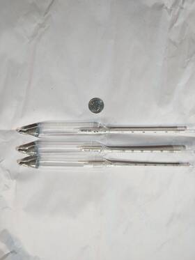 1.050-1.100 Ertco Usa 126h 60 Specific Gravity Astm Hydrometers Range Scale