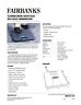 Fairbanks Teleweigh Digital Health Scale Comm