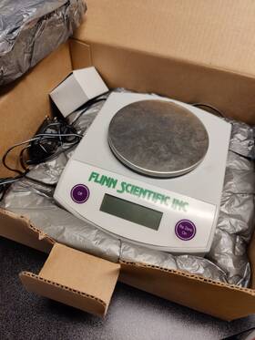 Ob2058 Flinn Scientific Analytical Balance Scale 500g X .01g Digital