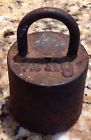 1931 Heavy Scale Crown Vintage Prices Weights Calibration Measures 2 Paperweight Kg. 1