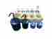 Me170-0000 Ajax Scientific Ltd 9 Piece Deluxe Hooked Weight Set With Plastic Storage Block