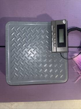 54xy50 Measuretek Ggs 75053 Postal Bench Scale Lcd 150 Lb