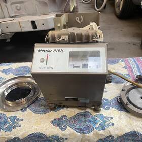 Pe10n Mettler Toledo P5n Weighing Balance Scale Manual Vintage With Cover For Parts