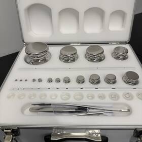 11117324 Mettler Toledo Oiml Class E2 High Grade Steel Calibration Weight Set Missing 1mg