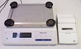 Mettler Toledo 42.28.3.2677.1330 Ms1600l Scale With P-52rue Printer For Parts/repair