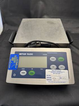 Ics226 Mettler Toledo Digital Scale 6lb X 0.002lb Industrial Precision Tested