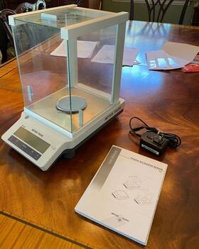 0.1mg-120g Mettler Toledo Me104e Analytical Balance Digital Scale
