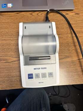 Rs-p26 Mettler Toledo Printer Tested Good Condition