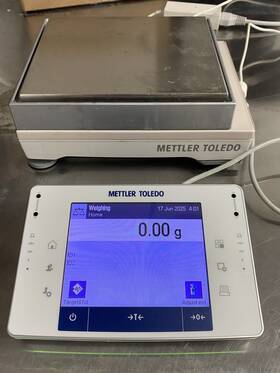 Xpe6002s Mettler Toledo Digital Balance D 0.01g Max 6100.0g Lab Scale Working