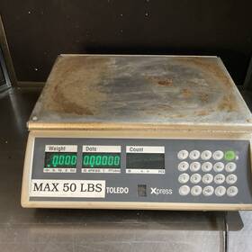 Mettler Toledo Xtc-4001 Xpress Standard Counting Scale 50 X 0.01 Lb