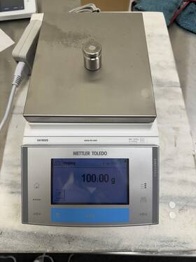 Xa1502s Mettler Top Loading Balance