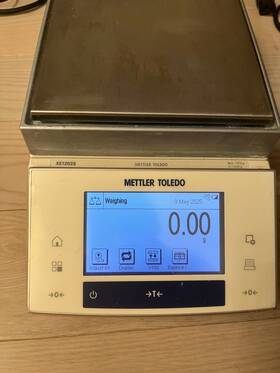 Xs1202s Mettler Digital Lab Scale Balance Analytical 10mg 10 Mg 1210g