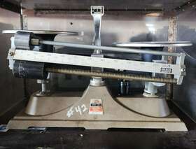 1119-do Ohaus Mechanical 11 Lb / 5 Kg Industrial Balance Scale And Weights