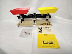 Ohaus 427281806658 Vintage School Laboratory Balance Model 1200 School/classroom/home Use