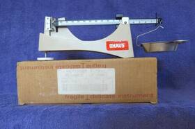 505-m0 Ohaus Portable Metric Balance Large Pan Model No