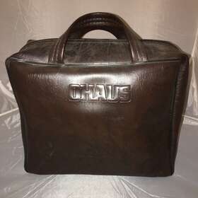 76525-00 Ohaus Vintage Vinyl Zippered Carrying Bag Very Clean Box B5
