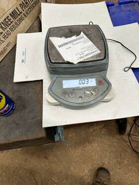 Av3102c Ohaus Adventurer Pro Lab Scale With Pwr Supply - Missing One Leveling Post