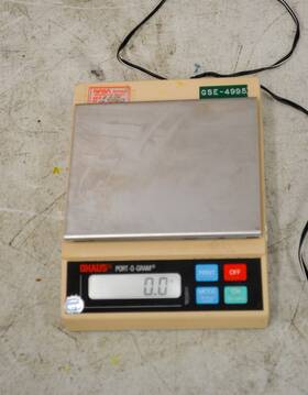 C3001 Ohaus Port-o-gram 300g Max. 0.1g Balance Scale W Ac Adptr S23