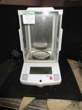E0rv70 Ohaus Explorer Analytical Balance 410/100g With Power Supply