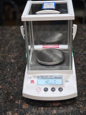 Pr523n Ohaus Used Precision Balance 520 G X 0.001 Excellent Condition
