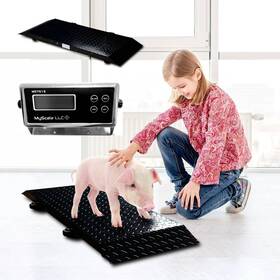 Ps-fslv-1500 Prime Scales New Livestock Scale Vet Drum Floor Pallet 1 500 Lb