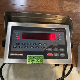 159612 Rice Lake 480 Legend Plus Indicator Keypad Weighing Systems Works