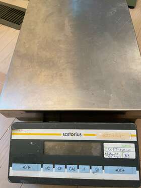 1634ede-p00b Sartorius Preparative Pilot Scale Balance 34kg Floor For Repair
