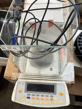 18703953 Sartorius Me614s Genius Analytical Motorized Balance Used