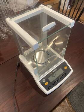 224-1sus Sartorius Entris 220g Analytical Balance With 200g Troemner Reference