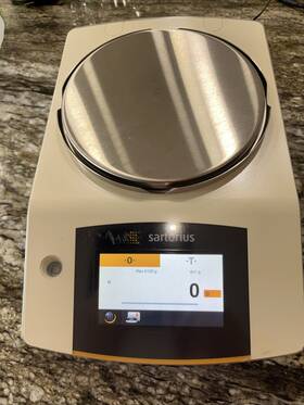 6100gx1.0g Sartorius 6100-1s Practum Top Loading Scale Calibrated Excellent