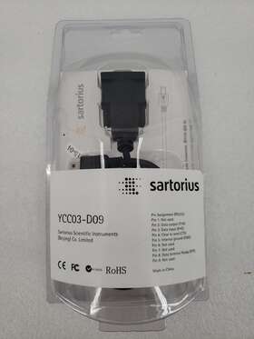 Ycc03-d09 Sartorius Mini Usb Data Cable With Rs232 9 Pin Female Brand New