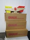 80410 School Primer Model Used Balance Box 3 Ohaus Scales Lot Od