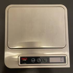 22089 Seca 856 Organ And Diaper Digital Scale Stainless Steel Cover