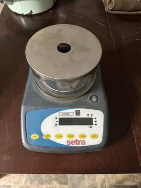 Ex6-500 Setra Counting Scale