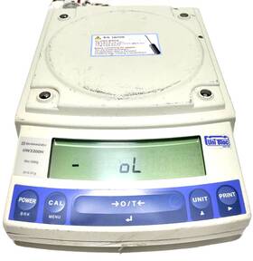Uw2200h Shimadzu Analytical Lab Scale Digital Balance Max 2200g Uni Bloc As Is