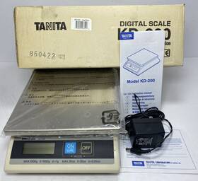 Tanita 742496033116 Kd-200 Professional Digital Scale With Power Cord And Manual Tested Working